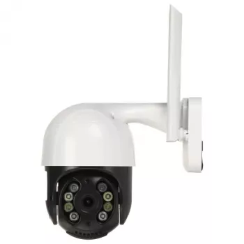 INNE ICSEE-W81SD 8MP āra PTZ Wi-Fi IP kamera ar AI humanoīdu noteikšanu, pilnkrāsu nakts redzamību, divvirzienu audio, IP66 aizsardzību