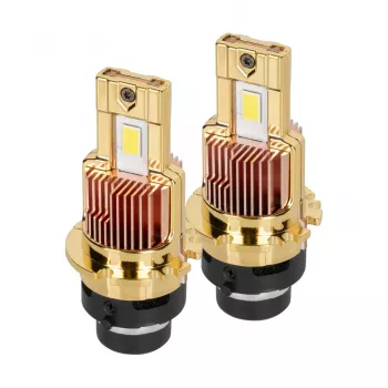 INNE ZAR0701 LED D2S 90W 6000K HQ automobiļu priekšējo lukturu spuldzes - pāris, vēsi balta, Canbus, IP67