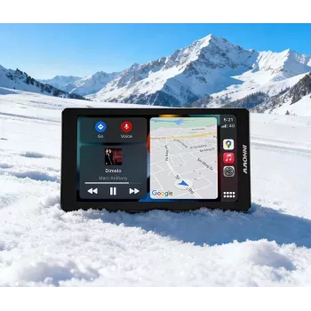 INNOVV N2 BMW motocikla divkanālu videoreģistrators ar Apple CarPlay, 1080p priekšā un aizmugurē, GPS, Wi-Fi, IP67