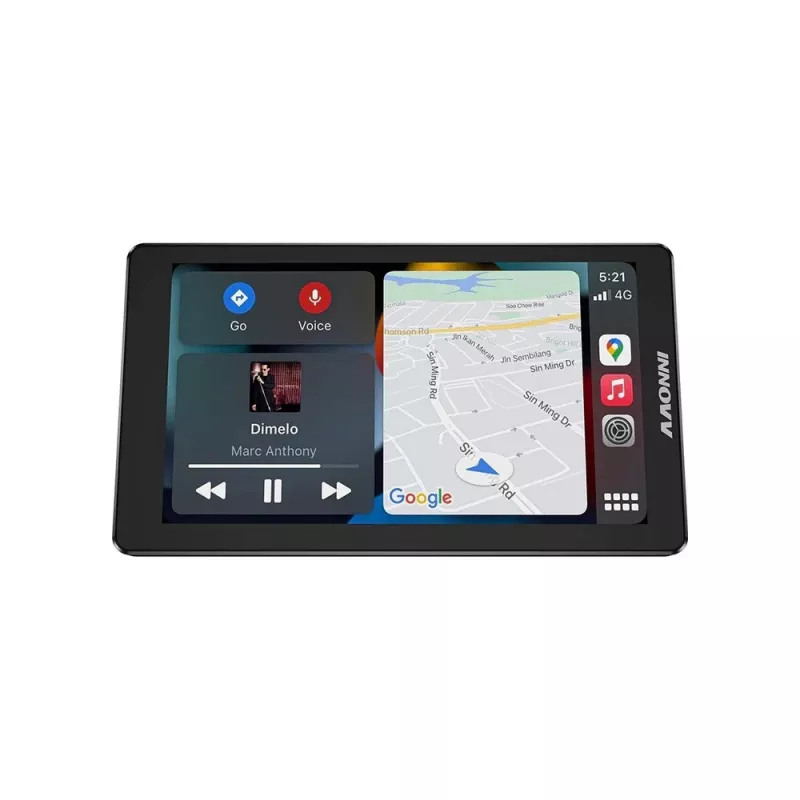 INNOVV N2 BMW motocikla divkanālu videoreģistrators ar Apple CarPlay, 1080p priekšā un aizmugurē, GPS, Wi-Fi, IP67