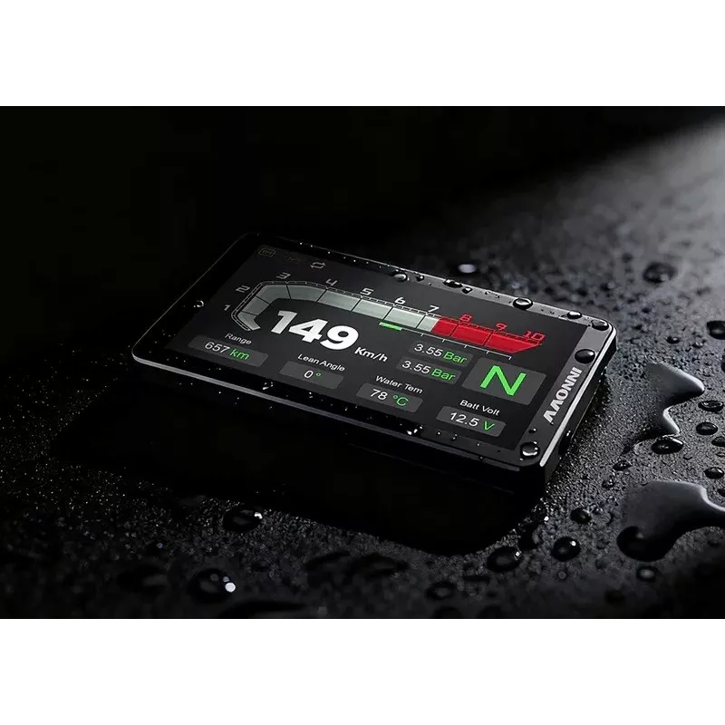 INNOVV N2 BMW motocikla divkanālu videoreģistrators ar Apple CarPlay, 1080p priekšā un aizmugurē, GPS, Wi-Fi, IP67