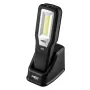 Pārbaudes lampa 550 lm COB LED ar uzlādes dokstaciju un pamatni