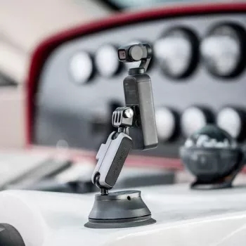 INSTA360 piesūcekņa automašīnas stiprinājums darbības kamerām (P-GM-132) – melns