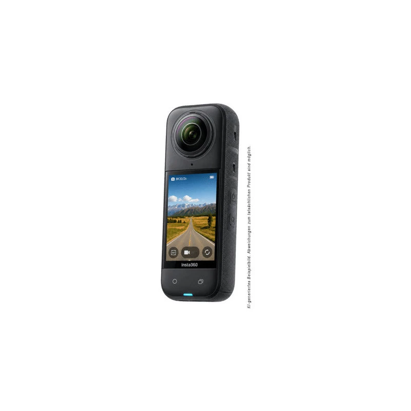 Insta360 X6 360 kamera standarta komplekts Midnight Black, 8K video, 72MP foto, FlowState stabilizācija