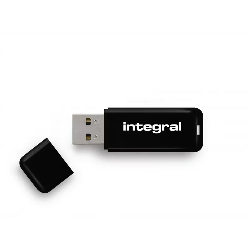Integral NOIR USB 2.0 zibatmiņa 16 GB Melna