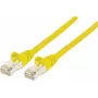 Intellinet augstas veiktspējas Cat.7 SFTP tīkla kabelis, RJ45 tēviņš uz tēviņu, 30 m, bez halogēniem, dzeltens 741248