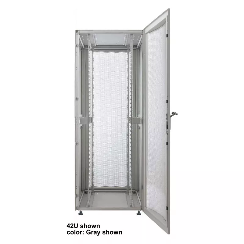 Intellinet Premium Line 36U servera skapis – 19 collu statīvs, 800x1000mm, melns, 2000kg ietilpība, plakanpakas