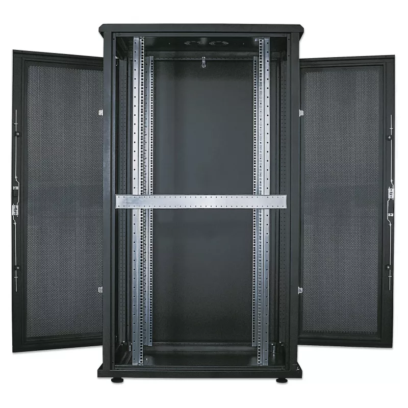 Intellinet Servera skapis 26U 600x1000mm Melns, Neizjaukts (Kravas Pārvadājumi)