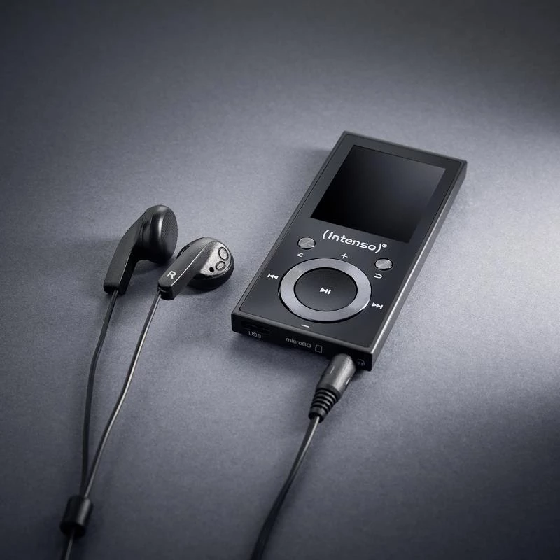 Intenso MP3 atskaņotājs 64GB Melns