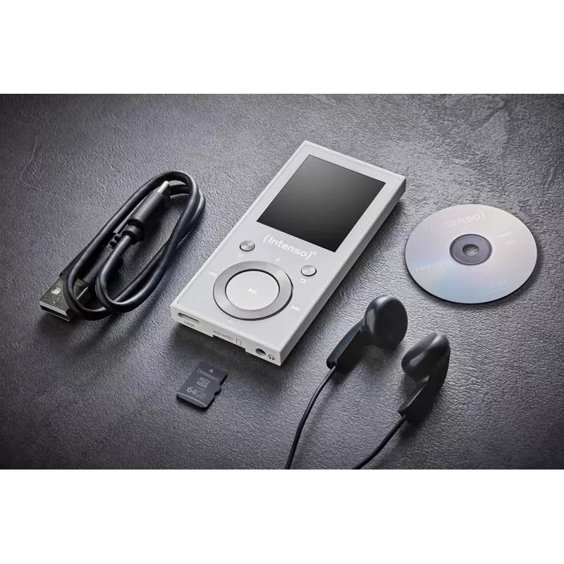 Intenso MP3 atskaņotājs 64GB Balts