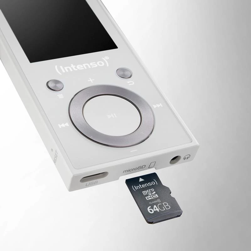 Intenso MP3 atskaņotājs 64GB Balts
