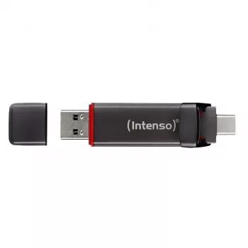 Intenso UX100 1TB ārējais SSD, USB 3.2 Gen 1, melns