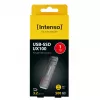 Intenso UX100 1TB ārējais SSD, USB 3.2 Gen 1, melns