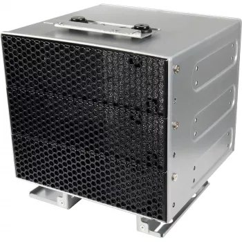 Inter-Tech IPC Mounting Bracket ER-47045-2 - 3.5 inch uz Diviem 2.5 inch SSD/HDD, Melns
