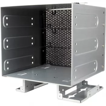 Inter-Tech IPC Mounting Bracket ER-47045-2 - 3.5 inch uz Diviem 2.5 inch SSD/HDD, Melns