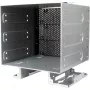 Inter-Tech IPC Mounting Bracket ER-47045-2 - 3.5 inch uz Diviem 2.5 inch SSD/HDD, Melns