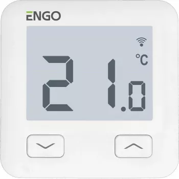 Interneta temperatūras regulators, Wi-Fi, 230V, Balts