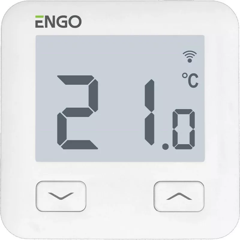 Interneta temperatūras regulators, Wi-Fi, 230V, Balts