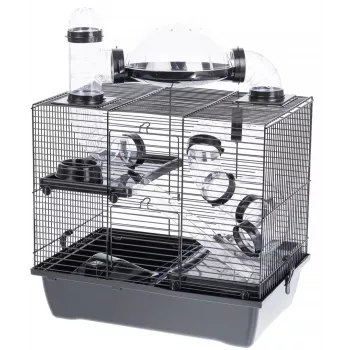 INZ INTER-ZOO Rocky Plus kāmja būris melns 420x290x550 mm
