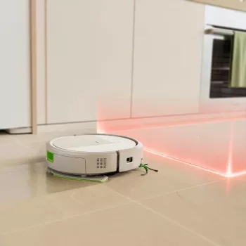 iRobot Roomba 115 Combo robotu putekļsūcējs un mazgātājs – balts