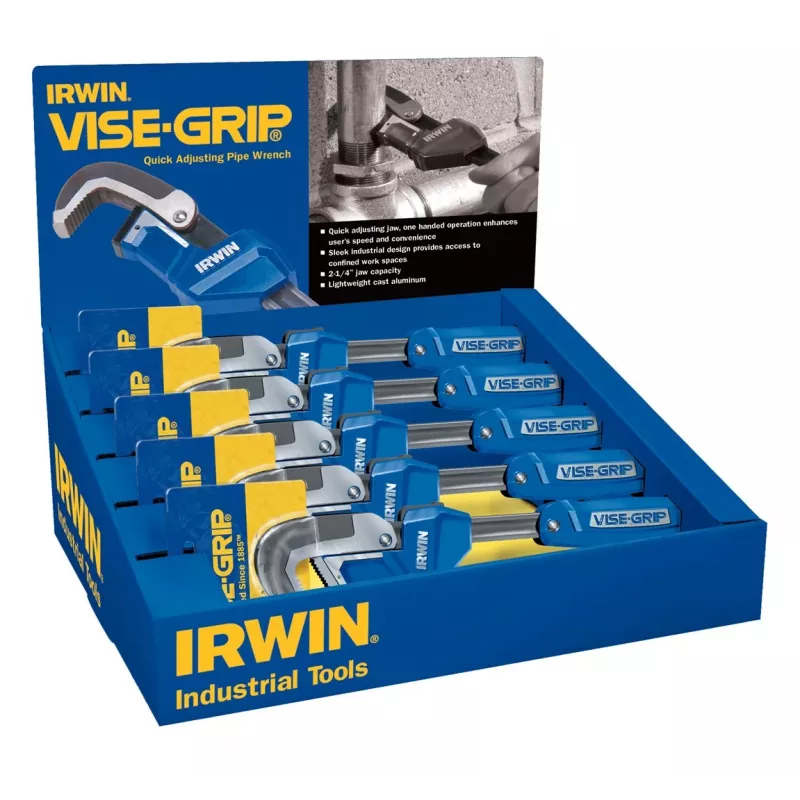 IRWIN 10503642 Regulējamā uzgriežņu atslēga 250mm Hroma-vanādija tērauds ar fosfāta pārklājumu, 34mm spīļu atvērums, DIN 3117
