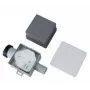 IVENSIS ISN32 Slēpts kondensāta slazds 100x100 - Balts ABS, 32mm notece, smaku bloķētājs