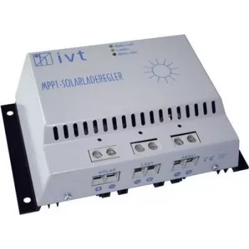 IVT MPPT saules uzlādes kontrolieris 30 A, 12/24 V, LCD, RS485 18319