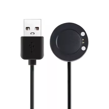 iWear CH5 Universāls USB 1m Strāvas Kabelis Viedpulkstenim 2-Pin Apaļš Magnētiskais Lādētājs
