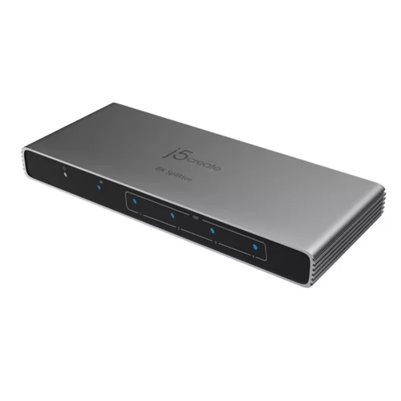 J5CREATE 8K HDMI 2.1 4-VIRZIENU SADALĪTĀJS