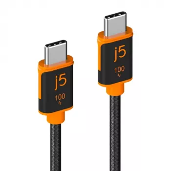 J5CREATE USB-C 100W Sync Charge Cable (3 m / 9.8 ft.)