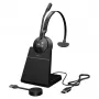 Jabra Engage 55 DECT Headset MS Mono USB-A ar uzlādes statīvu
