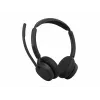 Jabra Evolve3 45 Stereo austiņas ar Link 390a USB-A adapteri
