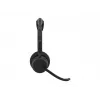 Jabra Evolve3 45 Stereo austiņas ar Link 390c USB-A adapteri Microsoft Teams, melnas