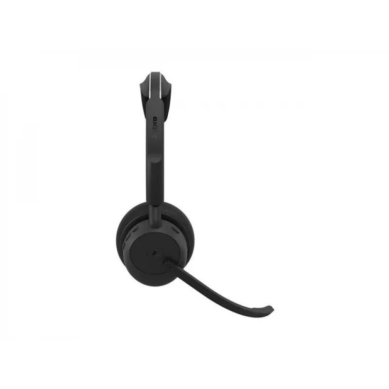 Jabra Evolve3 45 Stereo austiņas ar Link 390c USB-A adapteri Microsoft Teams, melnas