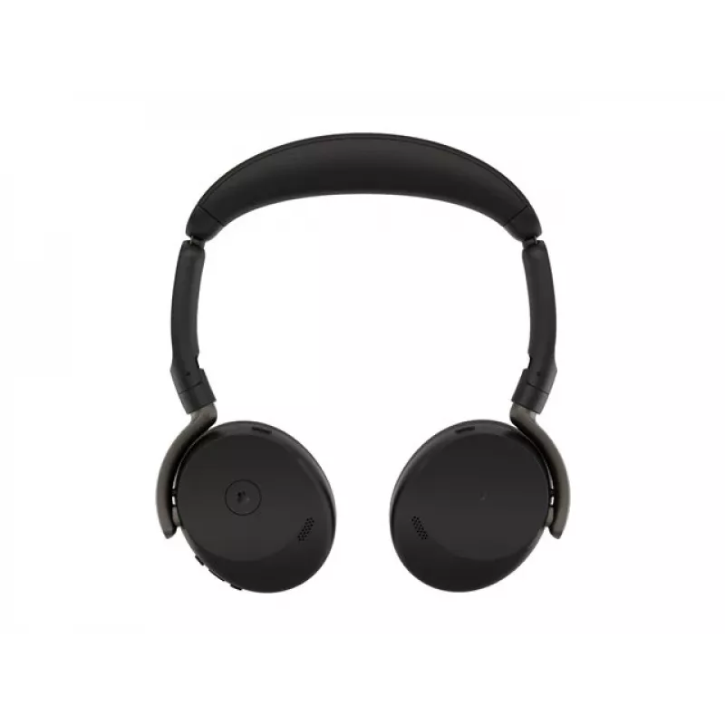 Jabra Evolve3 65 Flex austiņas ar Link 390a USB adapteri, Microsoft Teams sertificētas, bezvadu Bluetooth, hibrīdā ANC, melnas