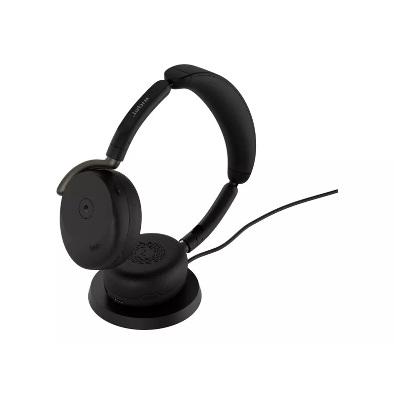 Jabra Evolve3 65 Flex Link 390c MS bezvadu uzlādes paliktnis austiņas