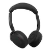 Jabra Evolve3 65 Flex UC Link 380c bezvadu uzlādes paliktnis austiņas - melnas