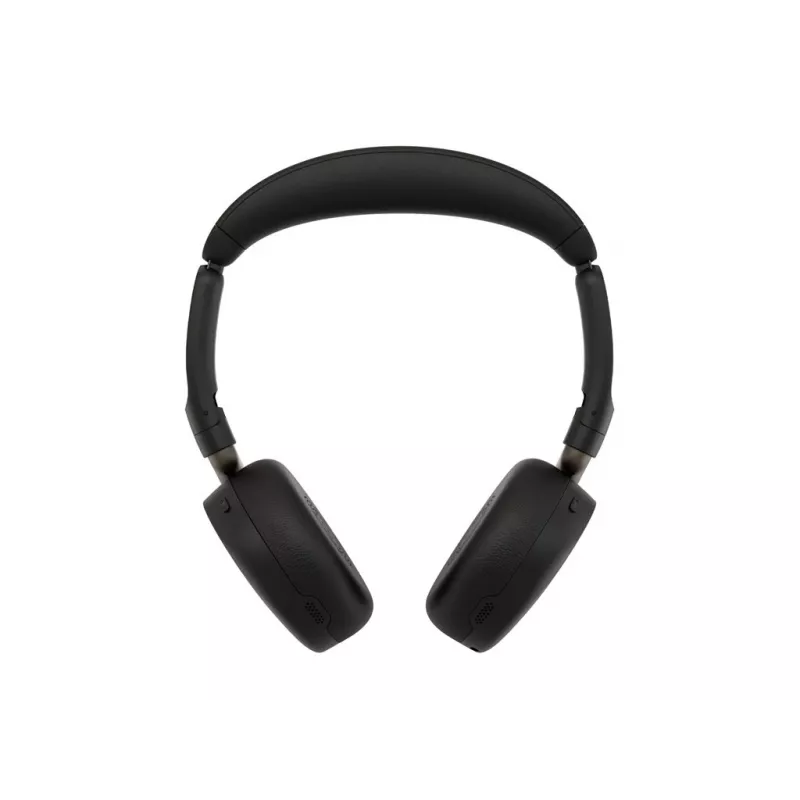 Jabra Evolve3 65 Flex bezvadu Bluetooth austiņas ar Jabra Link 390a USB-A adapteri, UC sertificētas, aktīvā trokšņu slāpēšana, melnas