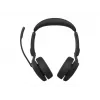 Jabra Evolve3 65 Stereo austiņas ar Link 390a UC statīvu