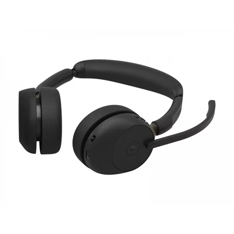 Jabra Evolve3 65 Stereo bezvadu austiņas ar Link 390c un uzlādes statīvu – Microsoft Teams sertificētas