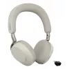 Jabra Evolve3 75 UC bezvadu austiņas ar trokšņu slāpēšanu un Link 390c adapteri (Warm Grey)