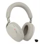 Jabra Evolve3 85 UC bezvadu austiņas ar aktīvo trokšņu slāpēšanu un Link 390C adapteri, silti pelēka