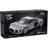 Jamara CaDA Audi R8 Coupé 1:24 Scale Building Blocks Set - 272 Pieces, Grey, Age 8+