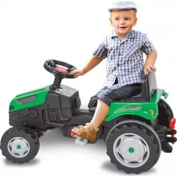 Jamara Strong Bull Pedāļu Traktors Zaļš 3+