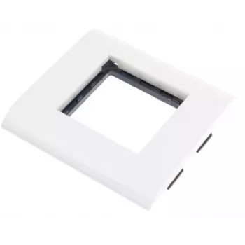 JAVEL viena moduļa atbalsta rāmis 2 M45 moduļiem, 1M, 45x45, balts