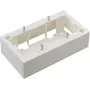 JAVEL Surface-Mounted Double Box 4-Module M45 White