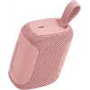 JBL Go 5 pārnēsājamais Bluetooth skaļrunis rozā EU (IP67, Bluetooth 5.3, 4.2W, USB-C)