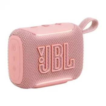 JBL Go 5 pārnēsājamais Bluetooth skaļrunis rozā EU (IP67, Bluetooth 5.3, 4.2W, USB-C)