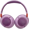 JBL Junior 460NC Pink - Bezvadu austiņas ar aktīvo trokšņu slāpēšanu, uz auss