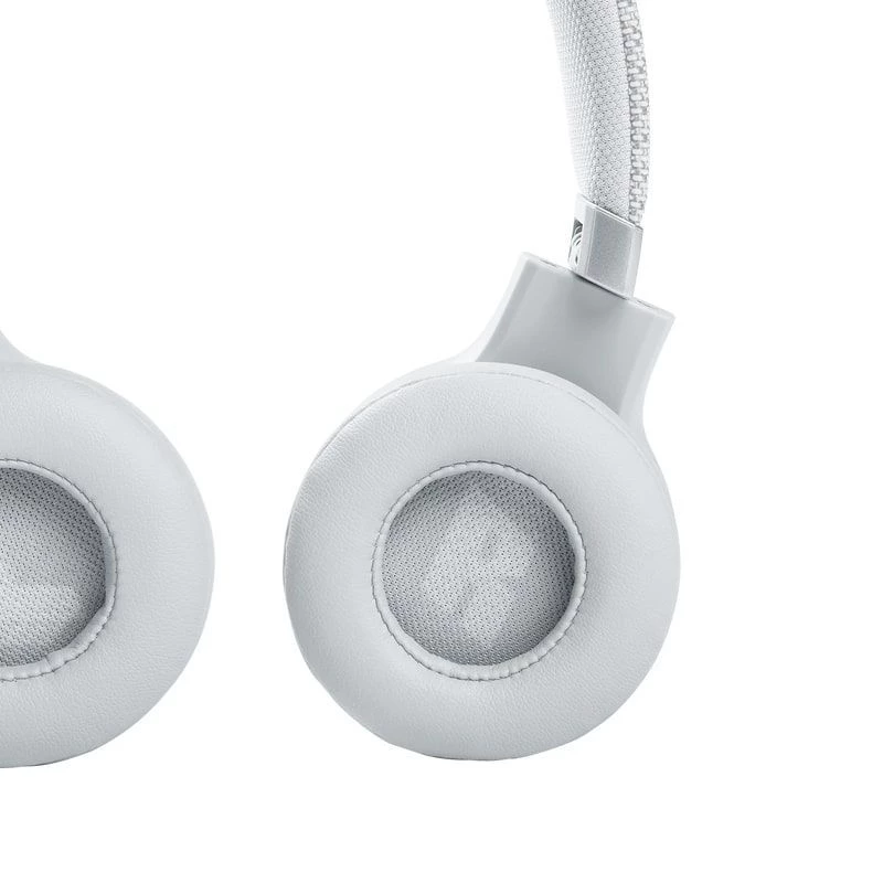 JBL Live 460NC bezvadu austiņas ar aktīvo trokšņu slāpēšanu, baltas